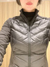 MOLY VIVI人魚(yú)羽絨服外套女修身內膽外套秋冬新款輕薄短款瑜伽跑步魔力薇薇 經(jīng)典黑 L 曬單實(shí)拍圖