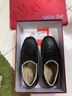 Walker Shop奧卡索健步鞋女輕奢復(fù)古厚底增高運(yùn)動(dòng)鞋女真皮休閑健步鞋女媽媽鞋 黑色 （系帶） 37 曬單實(shí)拍圖