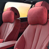寶瑟汽車(chē)頭枕腰靠套裝適配于寶馬新3系5系X1X2X3X5墊靠枕車(chē)載座椅靠枕 頭枕 【火山紅】1個(gè) 曬單實(shí)拍圖