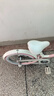 NINEBOT九號兒童自行車中大童單車青少年中小學(xué)生山地車99新包裝輕微磨損 【16寸】粉色-身高105cm-135cm 曬單實(shí)拍圖