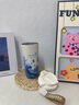 ihold雙飲咖啡杯316不銹鋼保溫杯可愛簡(jiǎn)約辦公室水杯便攜隨行吸管杯 藍(lán)蓮花保溫杯 600ml 曬單實(shí)拍圖