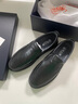 老人頭男士商務(wù)休閑皮鞋軟底豆豆鞋真皮透氣一腳蹬駕車(chē)鞋子英倫樂(lè )福男鞋 黑色 41 (255mm) 曬單實(shí)拍圖