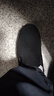斯凱奇（Skechers）男鞋冬季2024新款加絨棉鞋一腳蹬穿脫老人鞋軟底休閑鞋輕便健步鞋 全黑色-BBK 44 曬單實拍圖