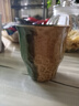 美濃燒 日本進(jìn)口陶瓷杯家用大容量創(chuàng  )意情侶杯日系杯子個(gè)性客廳窯變水杯 半山青 曬單實(shí)拍圖