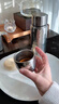 SIMELO施美樂(lè)純鈦保溫杯男燜泡杯禮盒女鈦杯商務(wù)禮品七夕情人節(jié)生日禮物 浩瀚銀河 380ml +馬克杯450ML禮盒 曬單實(shí)拍圖