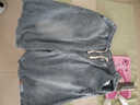 才俏夏季薄款潮流寬松休閑帥氣百搭五分中褲男士牛仔短褲外穿潮牌炸街 【2條裝】605淺藍605灰色 L 建議【105120斤】 曬單實(shí)拍圖