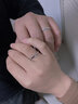 銀千惠925銀情侶戒指一對男女鐘情久久結(jié)婚紀(jì)念日對戒情人節(jié)禮物送女友 絲絲心動戒指（情侶一對） 精美禮盒 曬單實拍圖