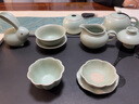 WANT YA功夫茶具套裝汝窯冰裂家用客廳陶瓷泡茶壺開片輕奢茶杯高端禮品 汝窯【西施壺200Ml】18頭套裝 曬單實拍圖