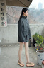 UGG男女同款厚底輪胎底懶人鞋明星同款1155650沙色/杏色 37 曬單實拍圖