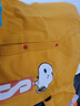 史努比（SNOOPY）童裝男童毛衫兒童開衫毛衣柔軟舒適寬松外套春季V領(lǐng)衣服 姜黃 曬單實拍圖