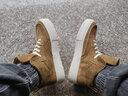 三利泰SANLITAI）春季大碼男鞋加絨加寬休閑鞋46腳寬大號鞋子47男士板鞋 2965黃棕 47 曬單實(shí)拍圖