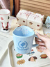 Hello Kitty三麗鷗陶瓷馬克杯兒童可愛杯子家用女生情侶高顏值喝水杯2025新款 玉桂狗馬克杯 曬單實(shí)拍圖