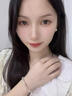 伊夢(mèng)嬌和田玉草莓晶手串女款晴水手鏈?zhǔn)执宙?8婦女節(jié)禮物送媽媽實(shí)用 (約6mm)淺冰晴手串+草莓晶手串 曬單實(shí)拍圖