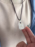 紀(jì)博馳足銀999純銀十二生肖吉言無事牌平安牌項鏈男女本命護身符送禮物 靈蛇出洞  送禮盒套裝 約12克 曬單實拍圖