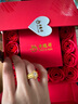 老鳳祥黃金鴿子蛋戒指足金素圈復(fù)古時(shí)尚女王戒送女友老婆生日禮物七夕節(jié) 白色款-約2.3-2.5g 足金圈號(hào)11 曬單實(shí)拍圖