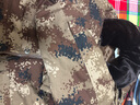 際華三五七六冬季軍大衣迷彩大衣棉服男冬季中長(cháng)款加絨加厚防寒大衣軍綠棉襖 防水款荒漠大衣【雙層內膽】 175【建議體重120-140斤】 曬單實(shí)拍圖
