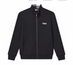 FILA 斐樂(lè)官方外套男秋冬時(shí)尚基礎(chǔ)休閑通勤立領(lǐng)針織上衣夾克男 傳奇藍(lán)-NV XL 曬單實(shí)拍圖