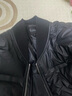 卡賓男裝 90鴨絨羽絨服秋冬新款滿身LOGO鋼壓保暖外套B 煤黑色01 XL /180/52 曬單實(shí)拍圖