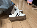 星期六德訓(xùn)鞋女平底復(fù)古休閑板鞋2025春季新款百搭時尚休閑鞋 米白 37 (235mm) 標(biāo)準(zhǔn)碼 曬單實(shí)拍圖