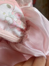念露嵐女童美樂蒂兒洛麗塔秋冬針織公主群兒童禮服裙子生日新款連衣裙 粉色美樂蒂M721加絨+發(fā)飾 130 cm 曬單實拍圖