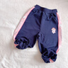 汪汪隊立大功女童褲子春秋款新款春季兒童運動(dòng)褲女寶衛褲女孩休閑褲 深藍 120 曬單實(shí)拍圖