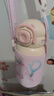 ONEDAY兒童保溫杯3-6-12歲上學(xué)專用316食品級(jí)吸管小學(xué)生直雙飲帶背帶套 粉色卡皮巴拉520ml（雙飲） 曬單實(shí)拍圖