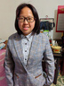 紫魅俏格子西裝外套女春秋冬長(zhǎng)袖職業(yè)套裝韓版時(shí)尚休閑修身顯瘦洋氣西服 灰格(西裝+褲子) XL (建議110-120斤) 曬單實(shí)拍圖