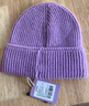 Hello Kitty兒童帽子男女童冬季加厚護耳帽百搭網(wǎng)紅針織帽 ZM7014紫色  曬單實(shí)拍圖