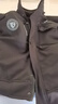 奧義馳冬季加絨加厚工作服套裝男防寒保暖迷彩服耐磨防刮戶外防水勞保服 012黑色防水加絨套裝 L /170（110-130斤） 曬單實拍圖