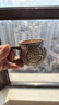 銀器時代福字銀杯子帶把手足銀999品茗杯祥龍獻(xiàn)瑞主人杯茶具大號銀水杯子 銀杏瑞祥80克+證書 150ml 曬單實(shí)拍圖