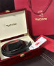 啄木鳥(niǎo)皮帶男士真皮自動(dòng)扣本命年紅腰帶2026馬年禮物送父親朋友 外黑內紅 高檔木盒 贈禮袋 曬單實(shí)拍圖