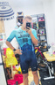 捷酷（jakroo）Toronto夏季短袖騎行服男女車(chē)隊同款進(jìn)口面料競技版連體服套裝 男款-PROJECT連體服藍色 L 曬單實(shí)拍圖