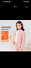 左西女童保暖褲加絨加厚加厚2025新款女孩冬季打底褲兒童內(nèi)搭校服 粉色 130 建議身高130cm左右 曬單實(shí)拍圖