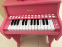 MeloPlay兒童電子琴木質(zhì)鋼琴玩具1-3歲6寶寶男女孩生日禮物早教音樂(lè )樂(lè )器 櫻花粉【插電/電池款+樂(lè )譜琴貼】 曬單實(shí)拍圖