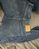 Levi's李維斯男士511修身版型美式時(shí)尚休閑簡(jiǎn)約cleanfit牛仔褲 深藍(lán)色 32 (32) 曬單實(shí)拍圖