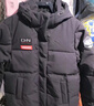 安踏（ANTA）冰甲羽絨 加厚防潑水連帽羽絨服女冬季90絨保暖面包服162447904 基礎(chǔ)黑-4 XL /女175 曬單實(shí)拍圖