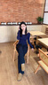 CAMILA KSENIA勃肯鞋女冬季2025新款加絨居家孕婦棉拖鞋外穿毛毛加絨包頭半拖鞋 卡其色 37 曬單實拍圖