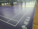 歐百娜羽毛球地膠整張室內可收卷球館專(zhuān)用羽毛球場(chǎng)地膠墊pvc運動(dòng)地板墊 水晶砂4.5mm-自己鋪裝 曬單實(shí)拍圖