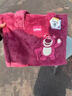 迪士尼（DISNEY）草莓熊托特包毛絨斜跨草莓熊包大容量單肩包女友生日禮物 草莓熊托特包【40*11*30】 【防偽吊牌/現貨秒發(fā)】 曬單實(shí)拍圖