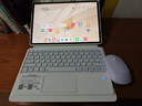 ZHISIHUI適用華為平板matepad air12英寸藍牙鍵盤鼠標套裝 磁吸可拆卸保護殼智能觸控鍵盤充電鼠標 白色 曬單實拍圖