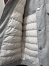 卡賓男裝 90鴨絨羽絨服2024秋冬新款棋盤格印花外套保暖舒適A 亞麻色05 L /175/50 曬單實拍圖