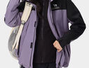 駱駝（CAMEL）女裝三合一沖鋒衣休閑抓絨外套兩件套防水登山服 734CAFO607 曬單實(shí)拍圖