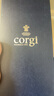 CORGI柯基英國進(jìn)口襪子純色埃及棉手工男女中筒襪四季薄款七夕禮物 Grey 男款40-44 曬單實(shí)拍圖