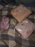 悠曼婭胖女人大碼內(nèi)褲女200斤300斤加肥加大碼三角內(nèi)褲女?huà)寢尭哐籽濐^ 裝 淺粉+淺紫+膚色 3條 5XL 200-300斤】 曬單實(shí)拍圖