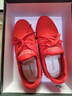 達芙妮透氣輕便網(wǎng)面鞋女鞋軟底休閑運動(dòng)跑步鞋女 4623101094 紅色 39  曬單實(shí)拍圖