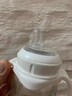 IBOOLBEAR適配布朗博士奶瓶配件奶嘴吸管鴨嘴重力球玻璃PPSU把手柄圈墊片 【白色手柄】去掉導管使用 曬單實(shí)拍圖