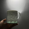 守勤堂景德鎮(zhèn)茶杯陶瓷泡茶杯茶水分離杯辦公室茶杯帶蓋濾茶杯會議杯高檔 錦繡江山450ml 曬單實拍圖