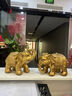 悟天大象擺件一對招財鎮宅吸水象客廳酒柜辦公室裝飾店鋪開(kāi)業(yè)工藝品 吉象如意一對 曬單實(shí)拍圖