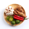 海藍(lán)廚房椰子雞火鍋底料1.2kg 全套佐蘸配料椰子水 椰子肉 珍珠馬蹄  金桔 曬單實(shí)拍圖