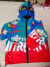 G.DUCKKIDS男童外套春秋聯(lián)名奧特曼衣服棉服秋冬季加絨新款男孩加厚棉衣寶寶 紅色【春秋款】 110 建議身高100-110cm4-5歲 曬單實(shí)拍圖